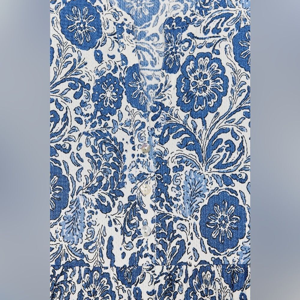 ZARA PRINTED MIDI DRESS - Picture 8 of 8